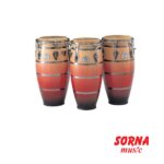 تومبا سه تايي با بانگو و پايه مدل Elite Congas Pearl