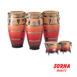 تومبا سه تايي با بانگو و پايه مدل Elite Congas Pearl