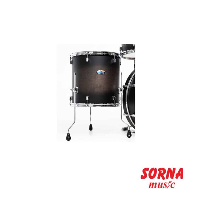 6069 Pearl DMP925SC262 Decade Maple Satin Black Drumset 5 2
