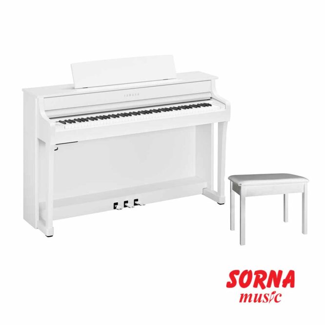 7815 Yamaha CLP 845WH Clavinova Digital Piano